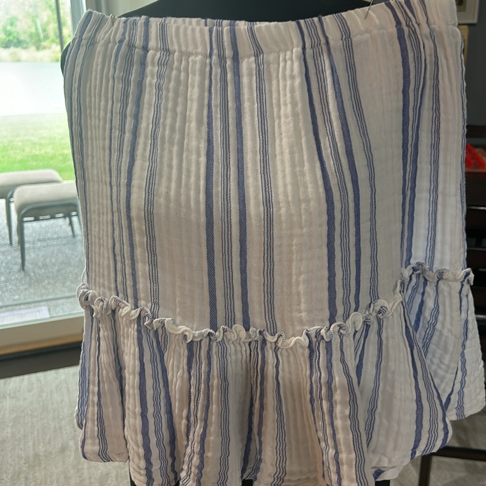 Gauze Ruffle Skirt - Picture 3 of 4